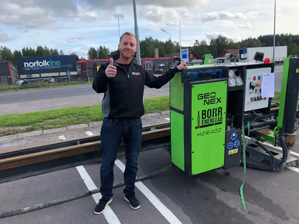 Borrning och installation