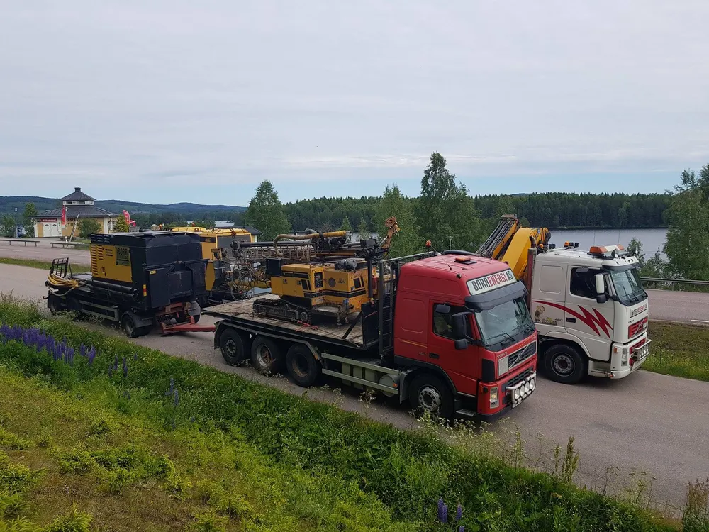 Borrigg i arbete